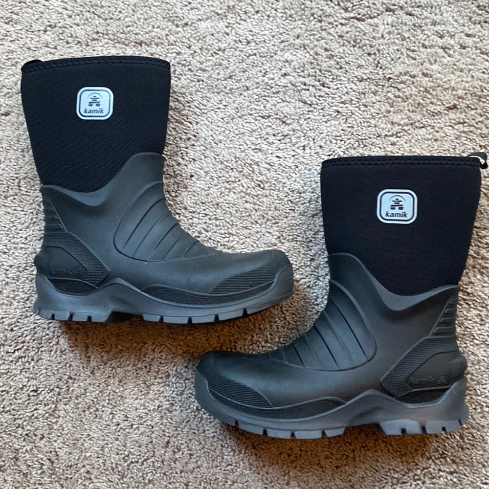 Men’s KAMIK “Shelter” Winter Waterproof Snow Boots Size 8